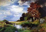 View of East Hampton by Thomas Moran